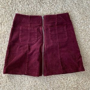 Brandy Melville corduroy skirt